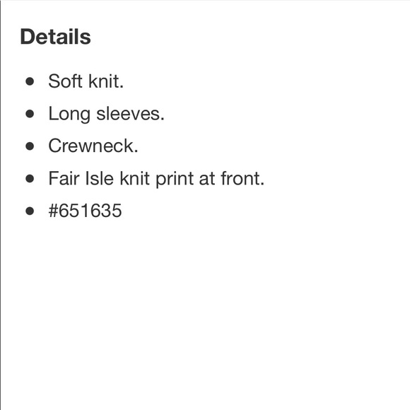 Gap Mens Fair Isle Crewneck Ski Sweater Pullover XL XXL Southwestern Brown NWT - Picture 5 of 7